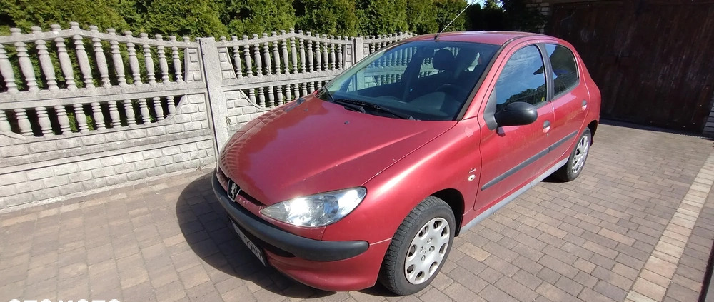 Peugeot 206 cena 4182 przebieg: 184000, rok produkcji 2005 z Barcin małe 79